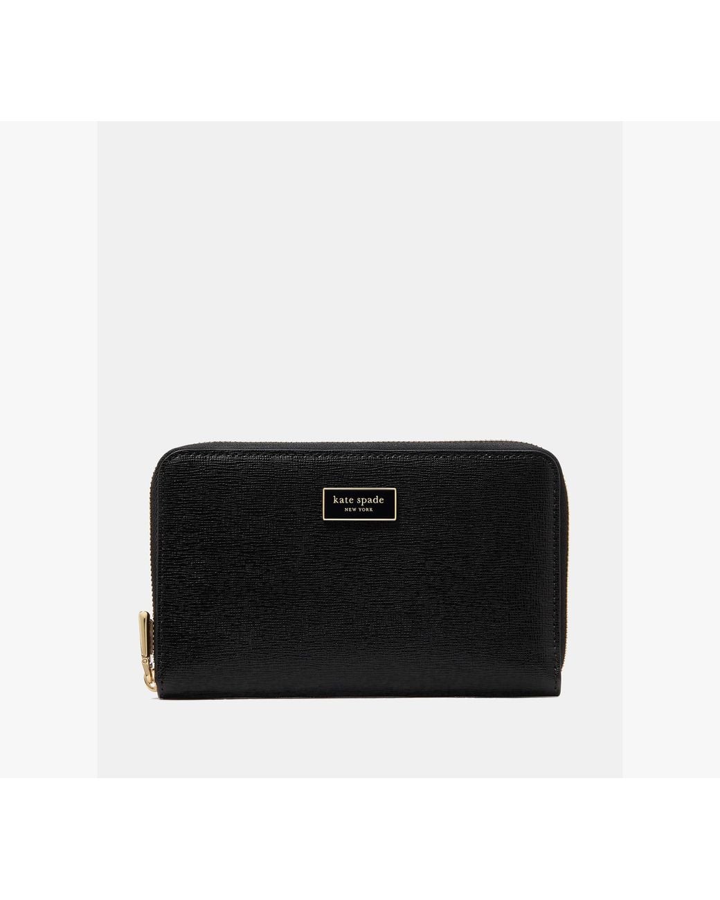 Kate Spade Black Serena Medium Zip Around Wallet