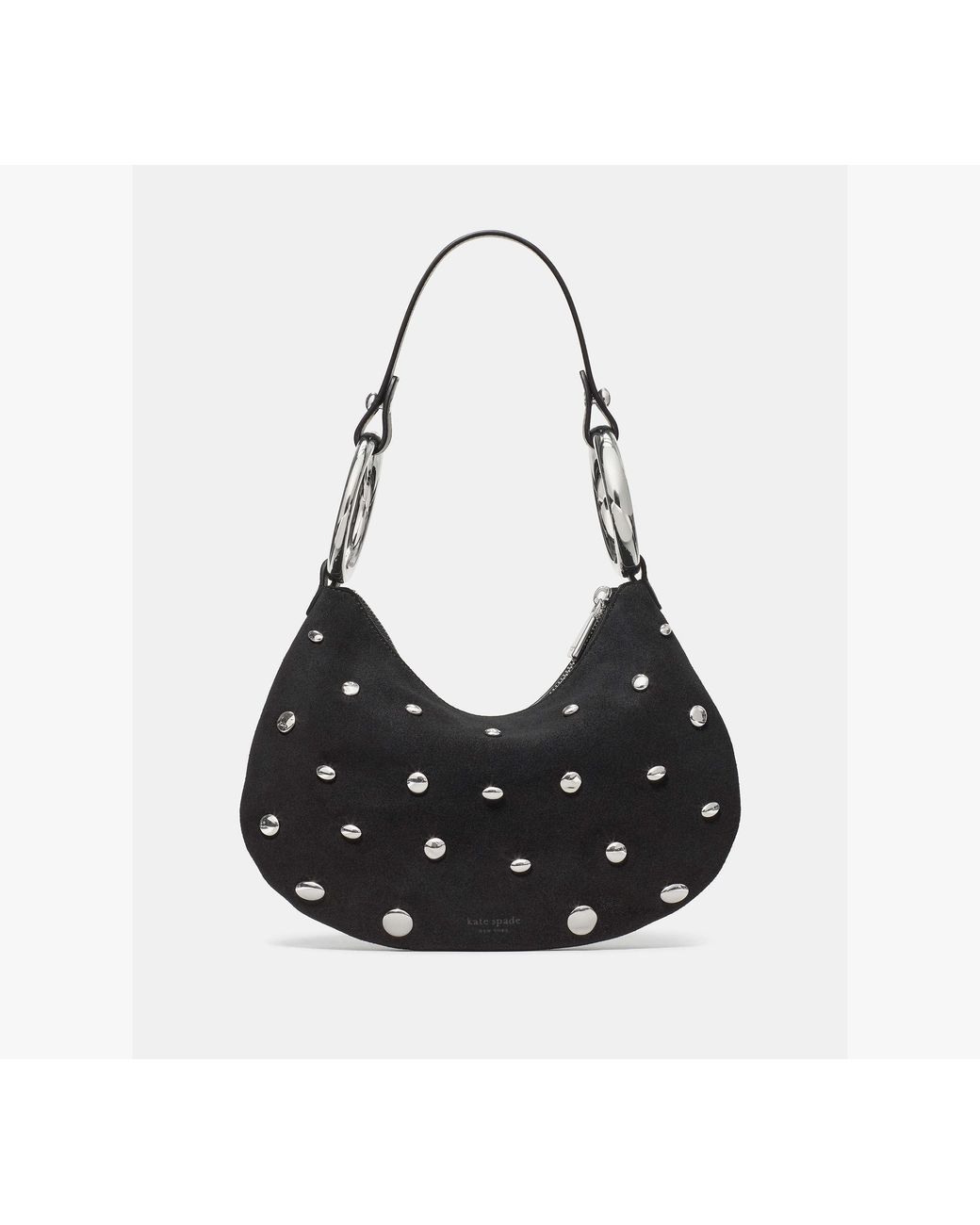 Kate Spade Black The Studded Bangle Bag