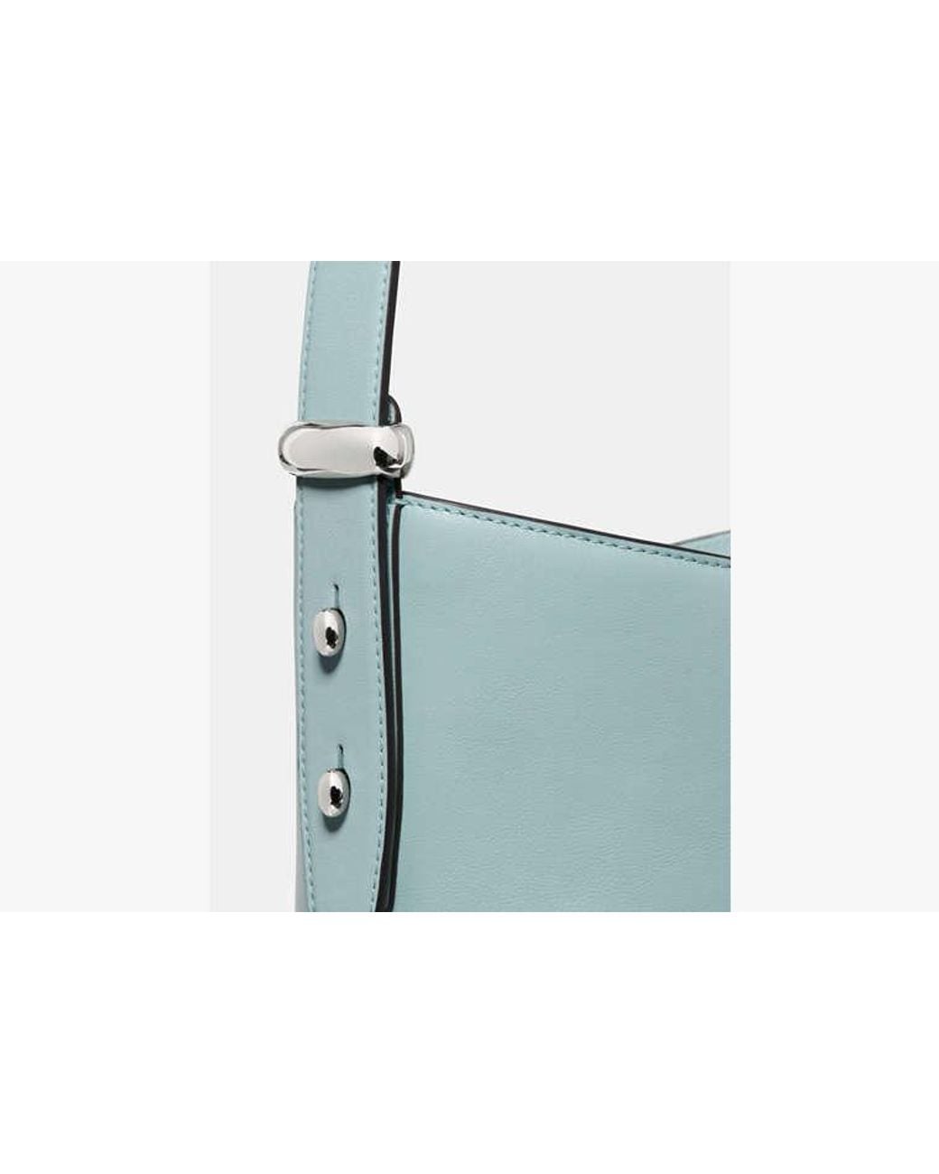 Kate Spade Blue Halo Suede Bucket Bag