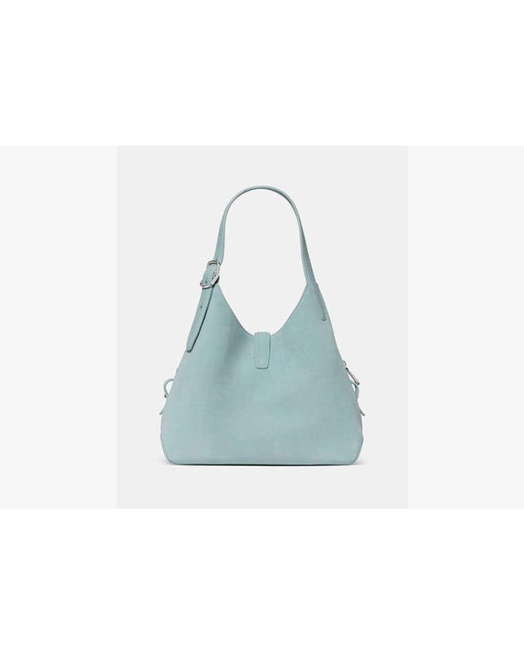 Kate Spade Blue Deco Suede Crossbody Tote