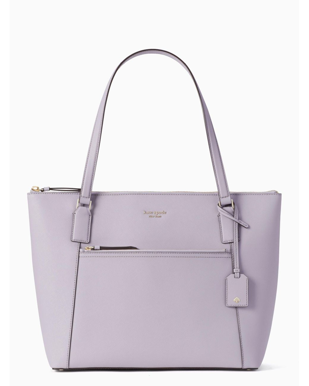 kate spade cameron pocket tote gray