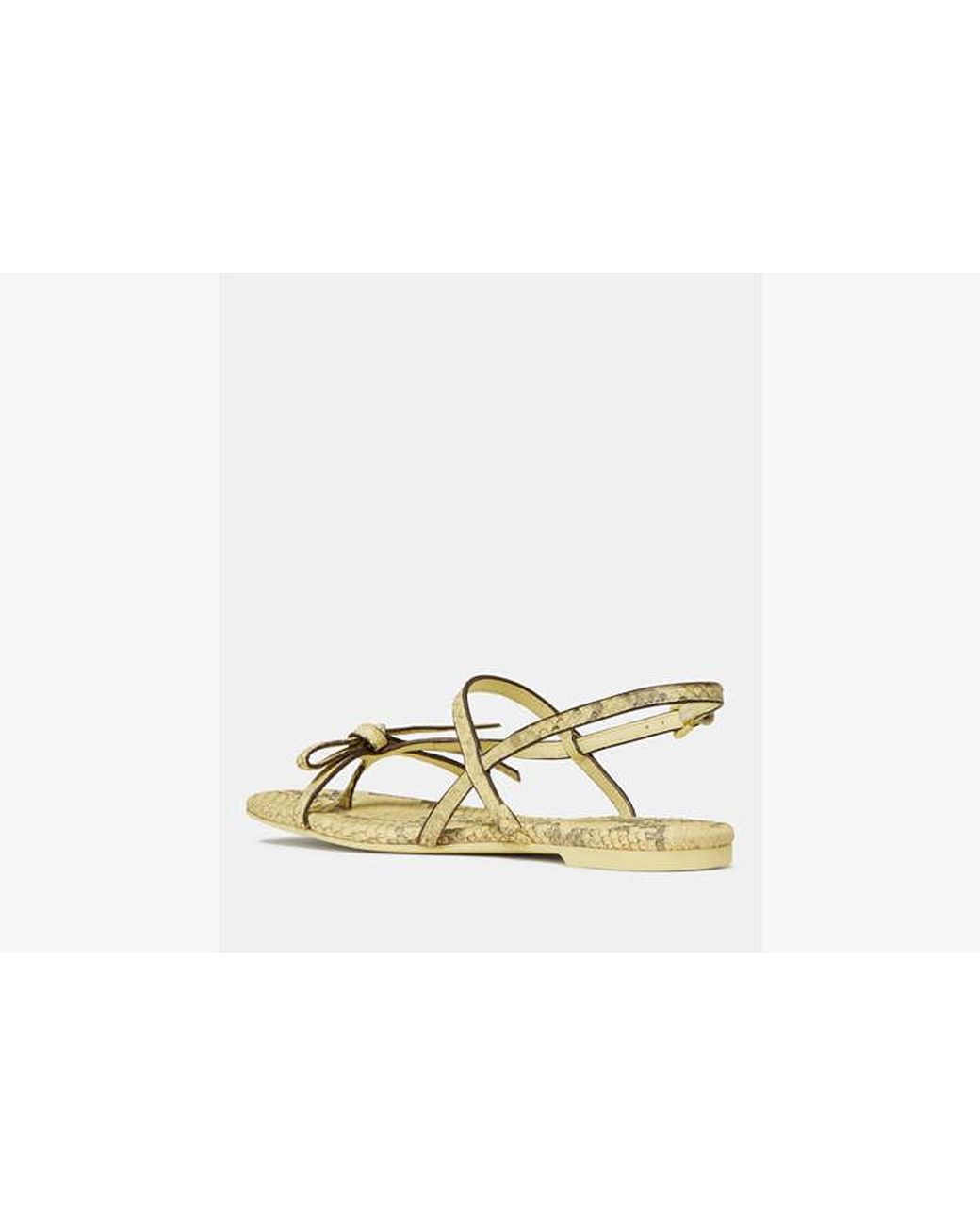 Kate Spade Metallic Kate Spade Loop Flat Sandal
