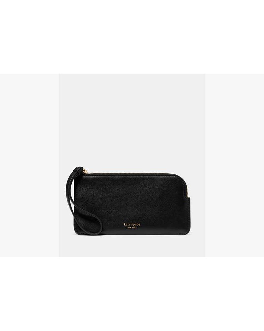 Kate Spade Black Kate Spade Zippy Wristlet
