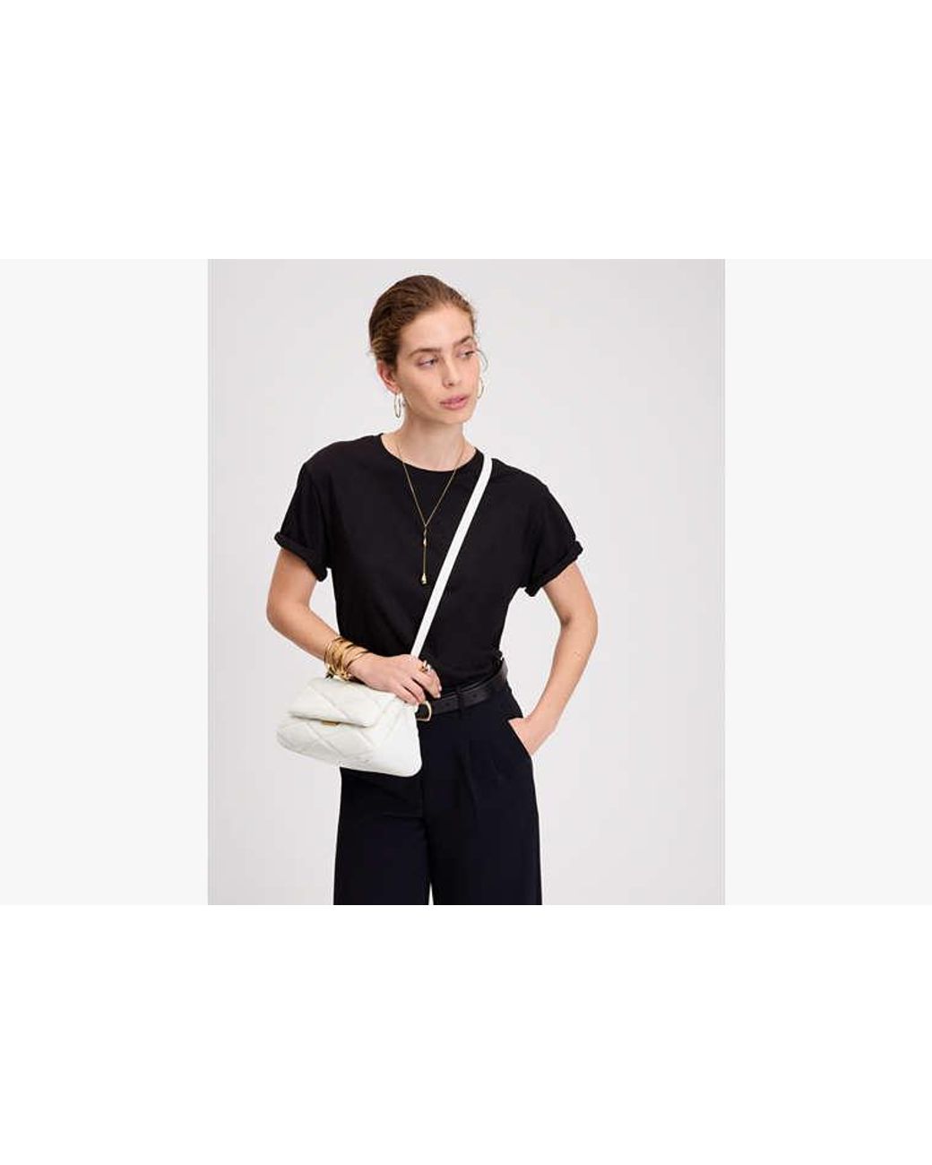 Kate Spade Black Kate Spade Grace Quilted Convertible Shoulder Bag