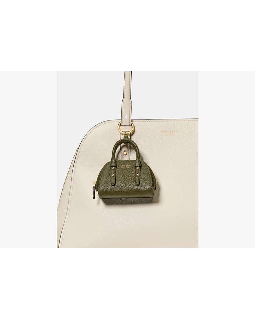 Kate Spade Green Kate Spade Charmed Nano Carryall Bag Charm