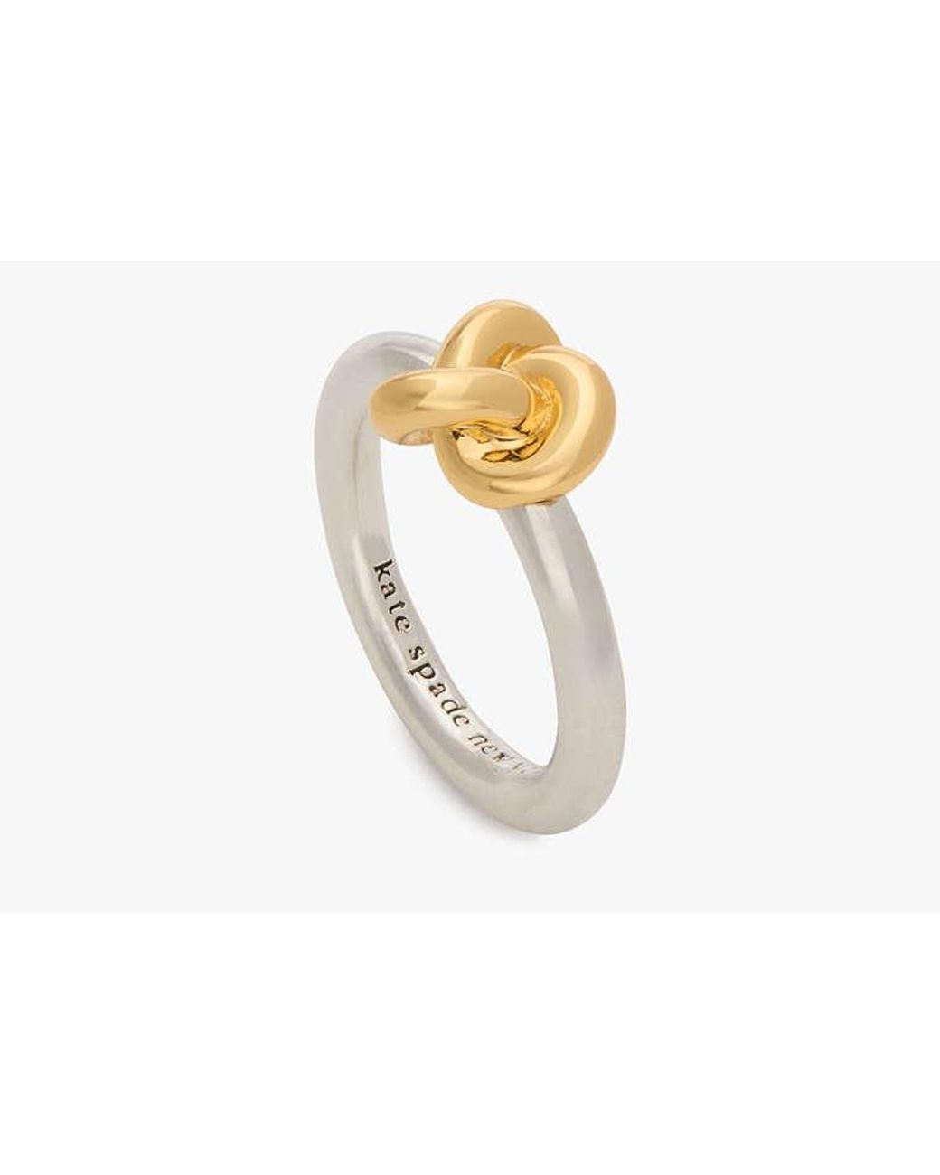 Kate Spade Metallic Double Knot Ring