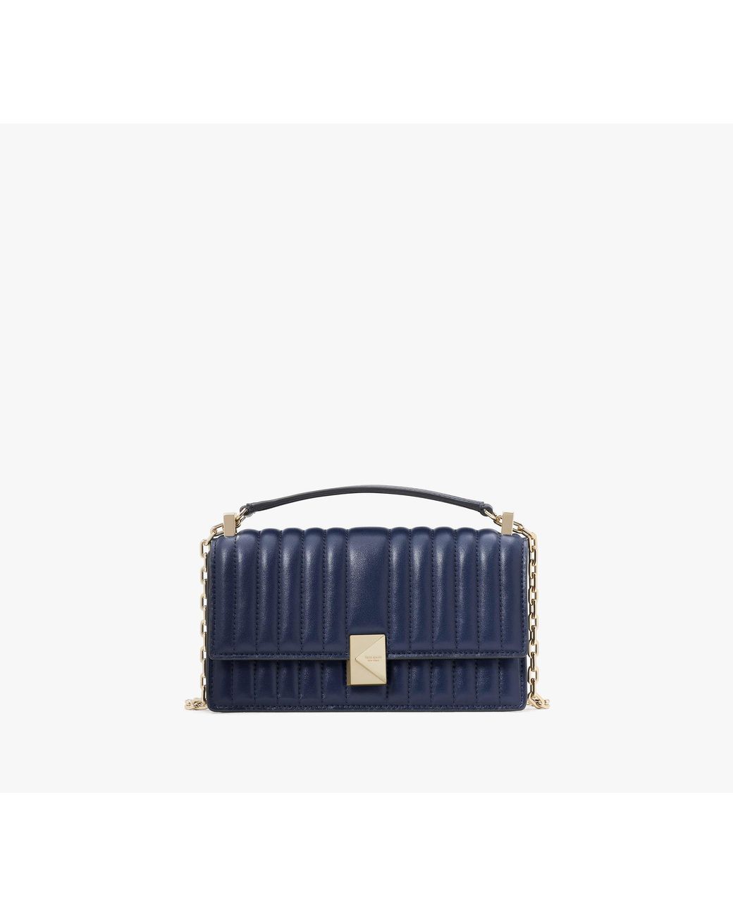 Kate Spade Blue Kate Spade Deco Quilted Mini Crossbody Bag