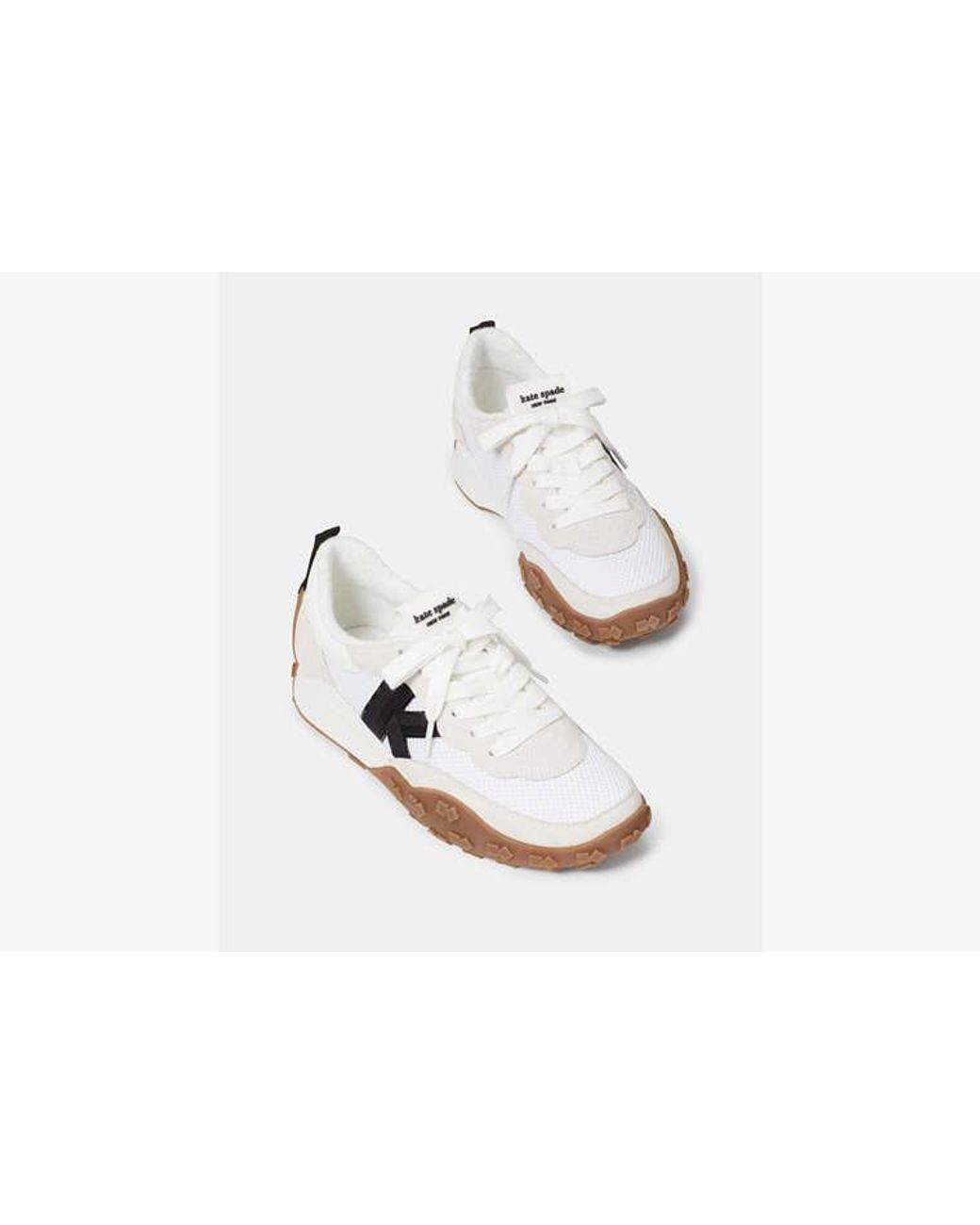 Kate Spade White K As In Kate Sneakers