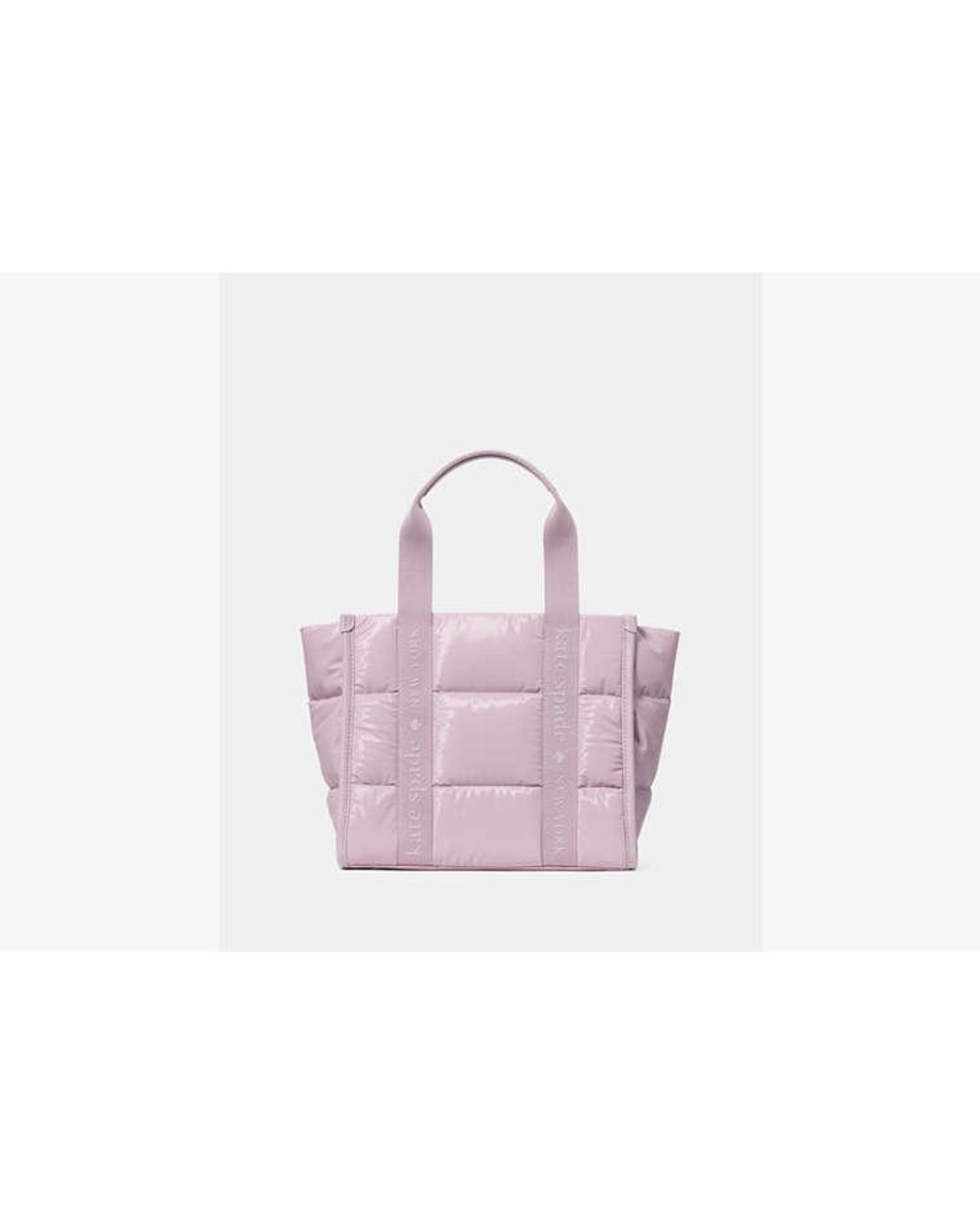 Kate Spade Purple Kate Spade Kip Puffy Small Tote