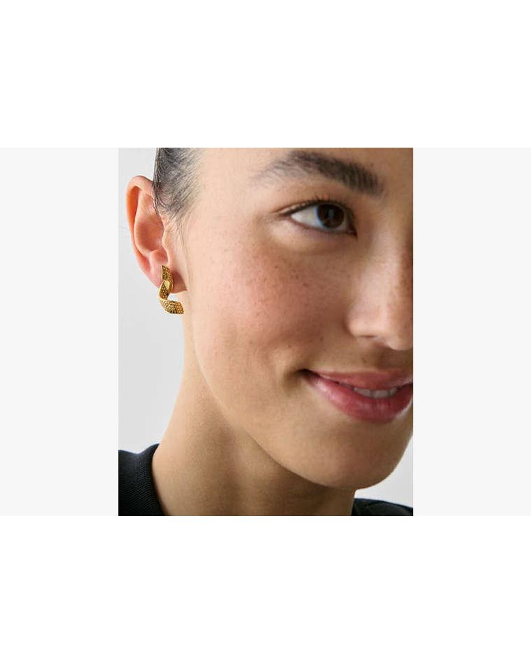 Kate Spade Metallic Twist Drop Earrings
