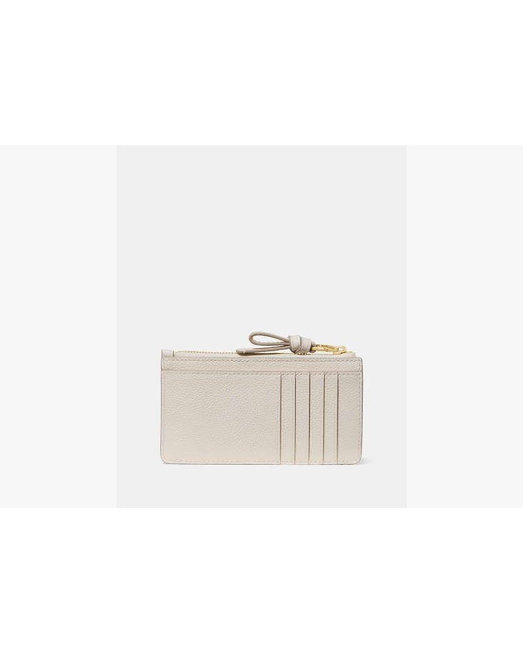 Kate Spade White Loop Zip Card Case