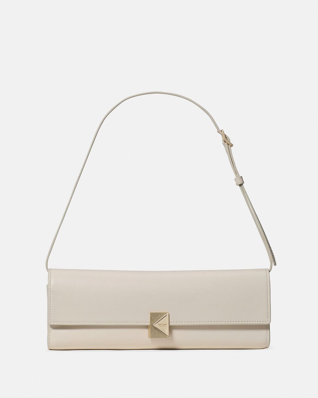 Kate Spade White Kate Spade Deco Soft Mini Shoulder Bag