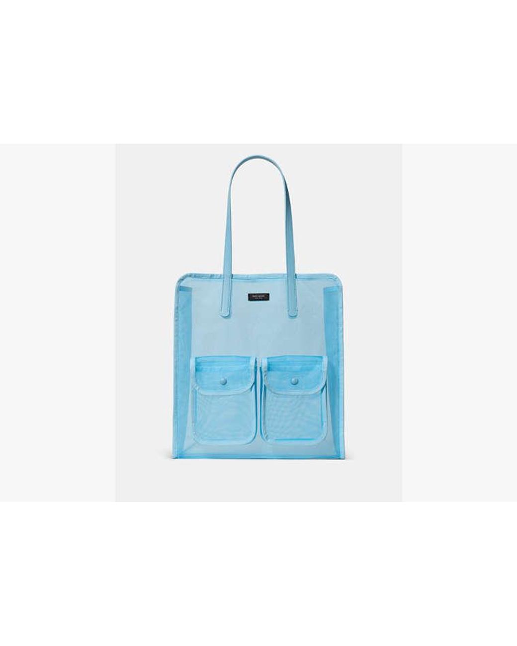 Kate Spade Blue Breezy Mesh Tote Bag