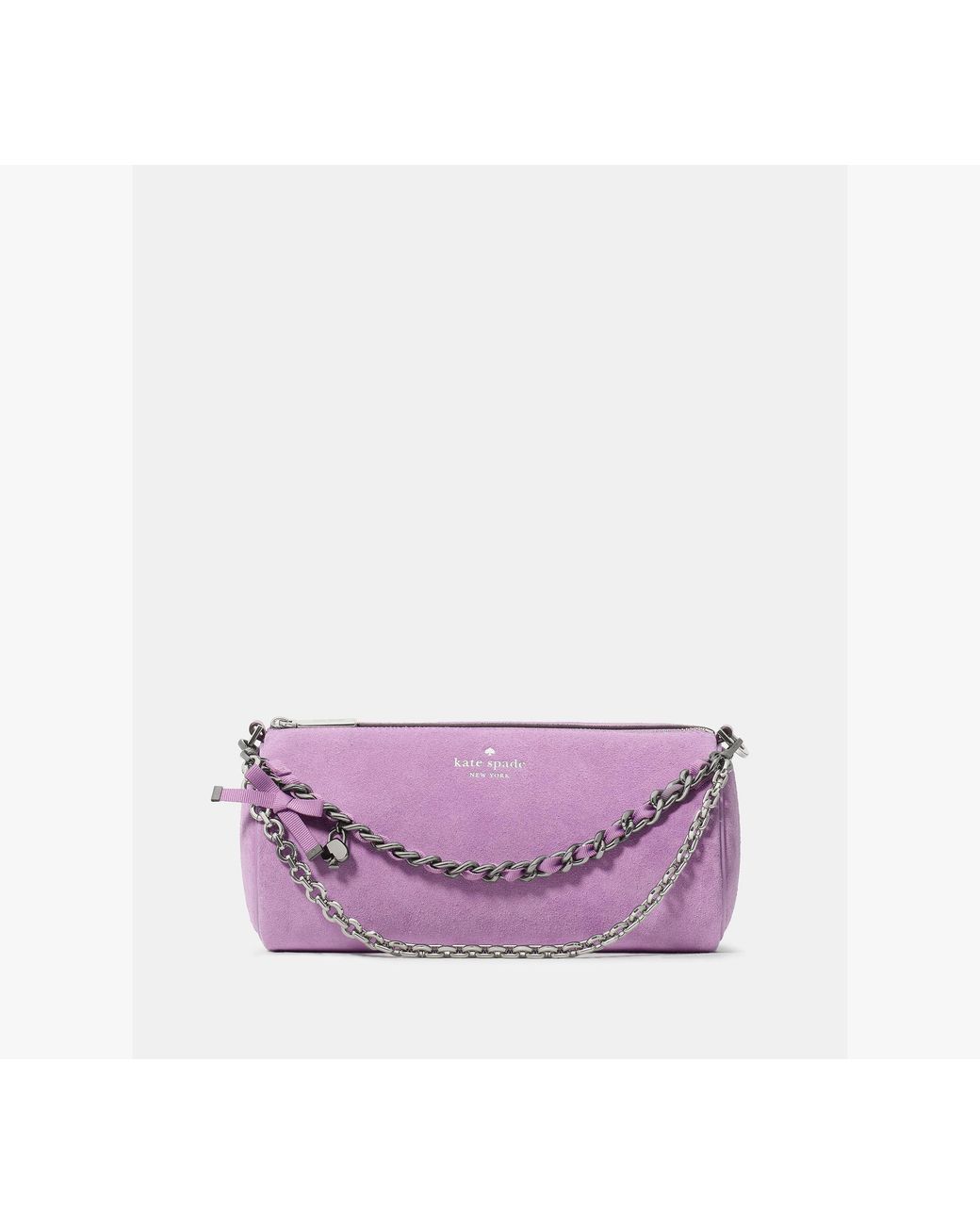 Kate Spade Purple Roulette Suede Mini Convertible Bag