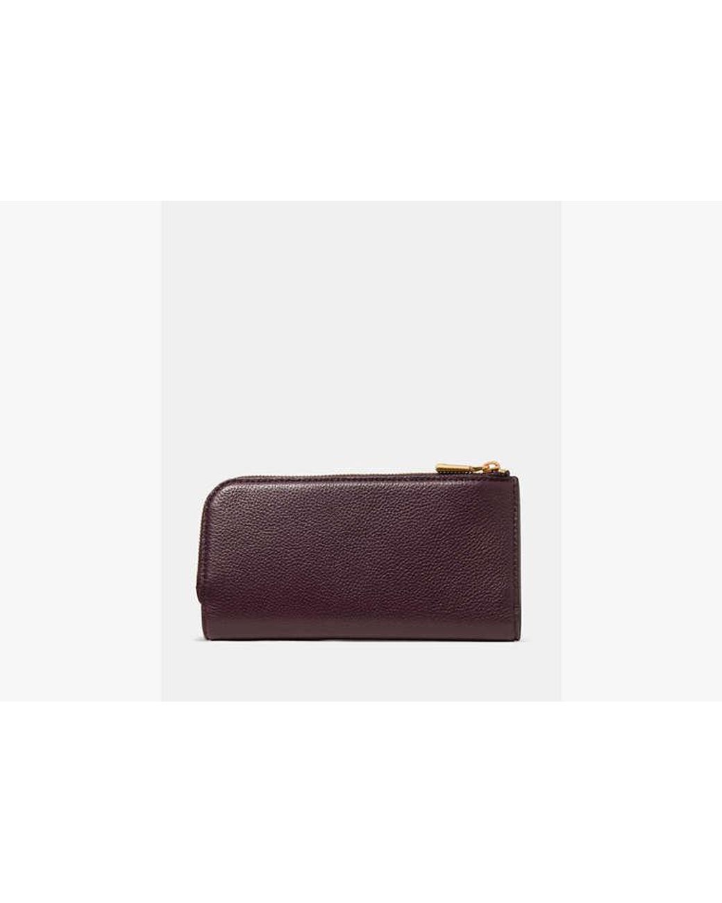 Kate Spade Purple Deco Zip Slim Wallet