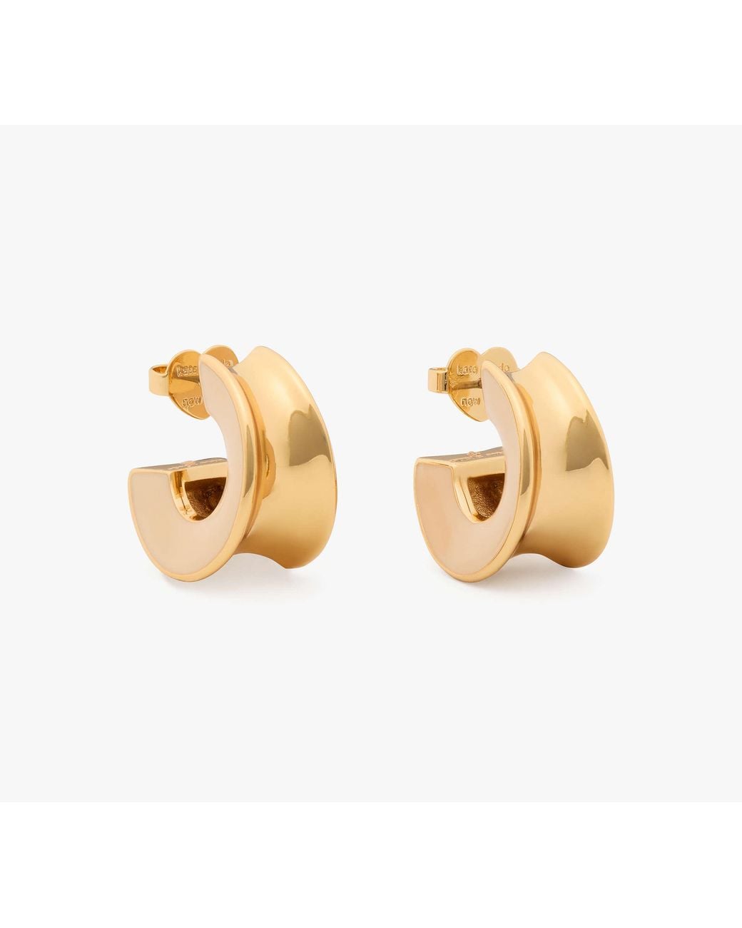 Kate Spade Metallic Bold Small Hoops