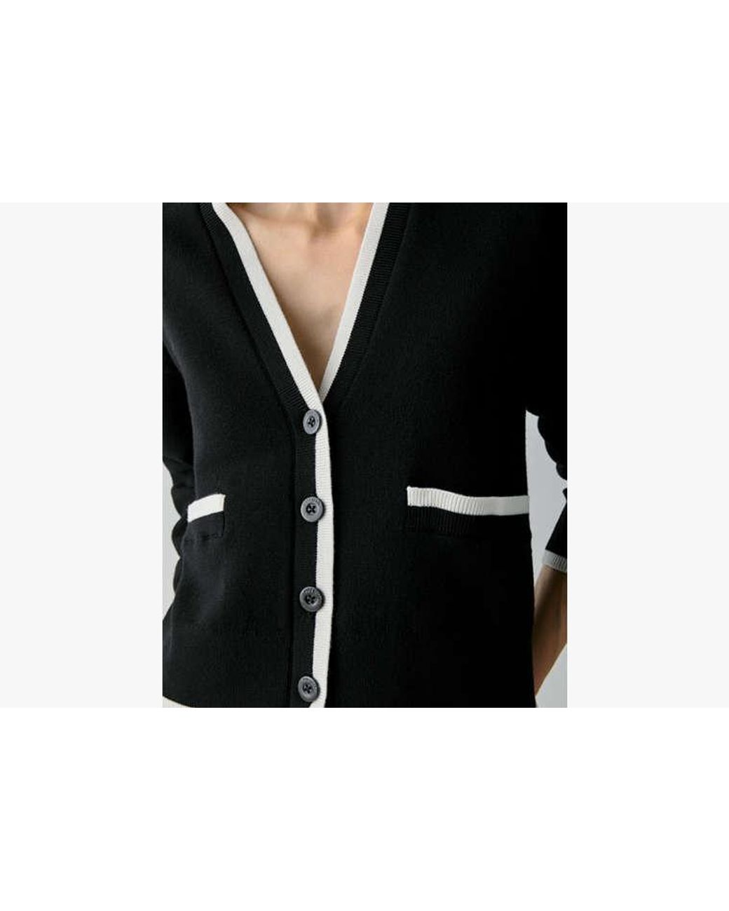 Kate Spade Black Kate Spade V-Neck Cardigan Top