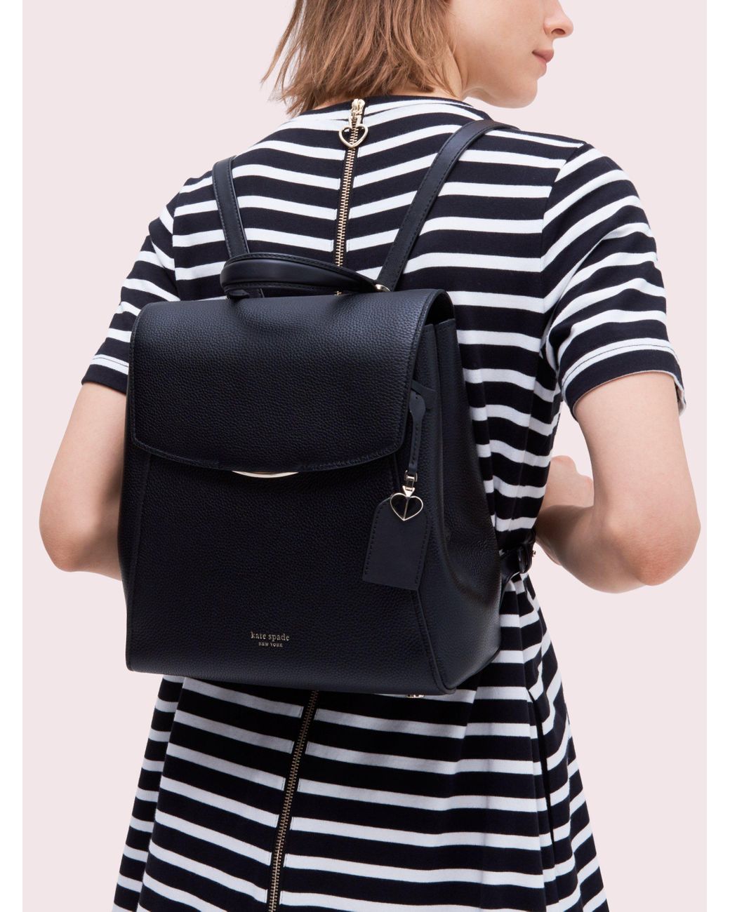 black kate spade backpack