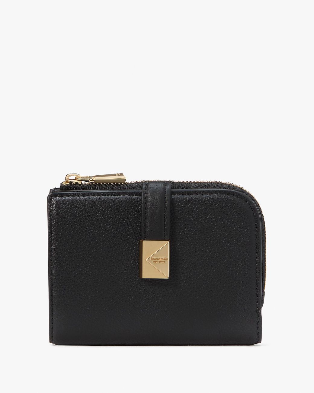 Kate Spade Black Kate Spade Deco Small Compact Wallet