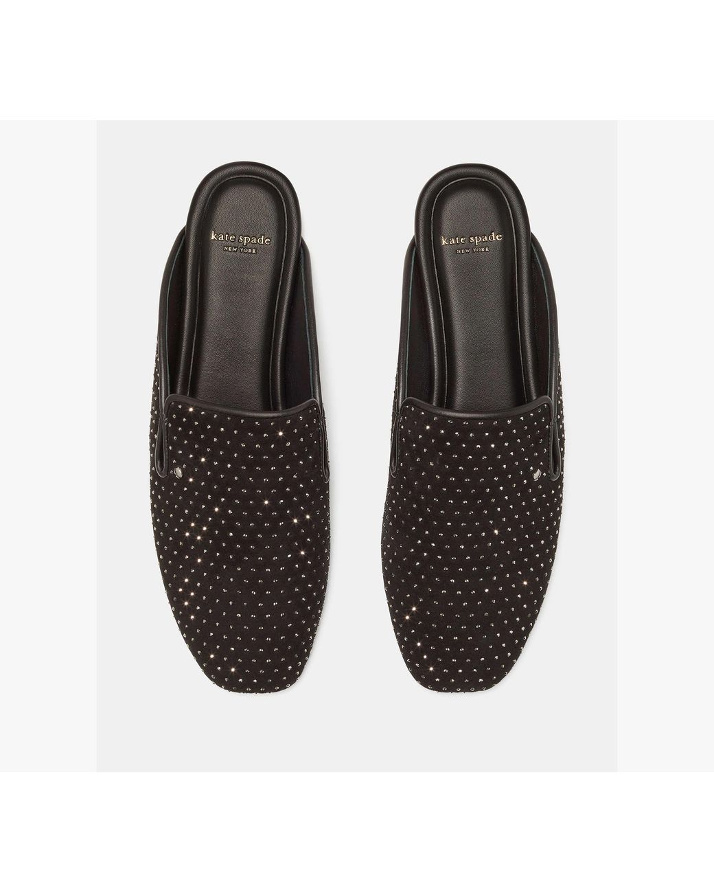 Kate Spade Black Downtown Mule Flat