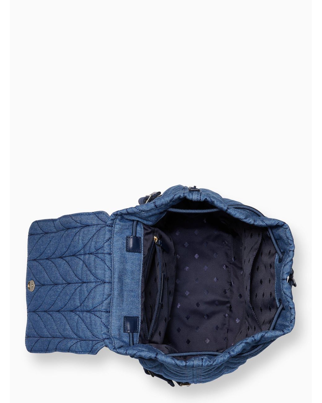 Kate Spade Ellie Denim Large Flap 