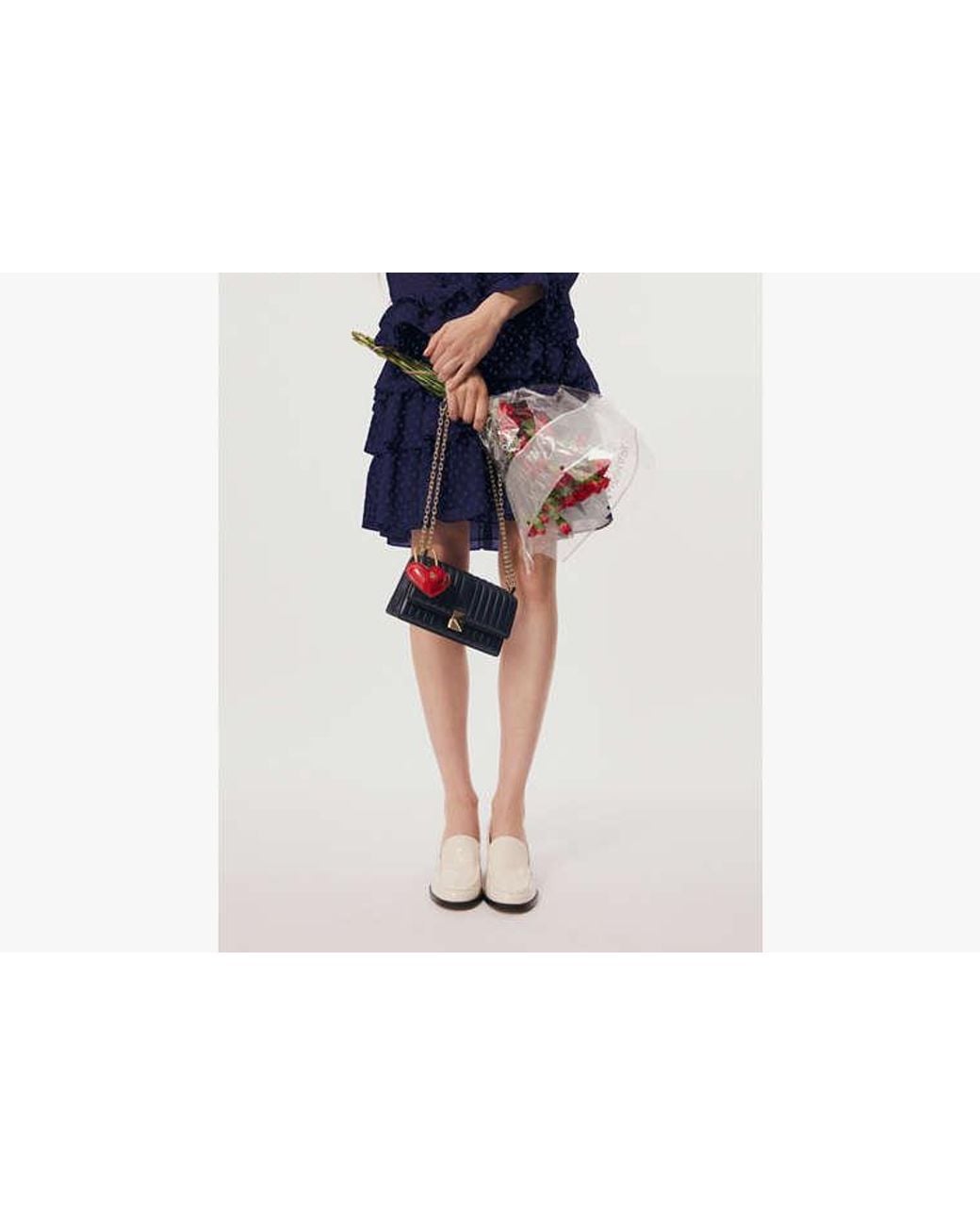 Kate Spade Blue Kate Spade Deco Quilted Mini Crossbody Bag