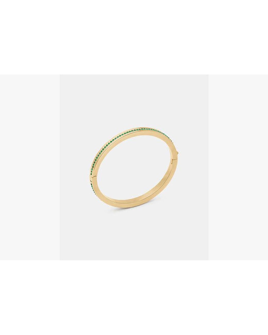Kate Spade White Kate Spade Ring It Up Pave Bangle Bracelet