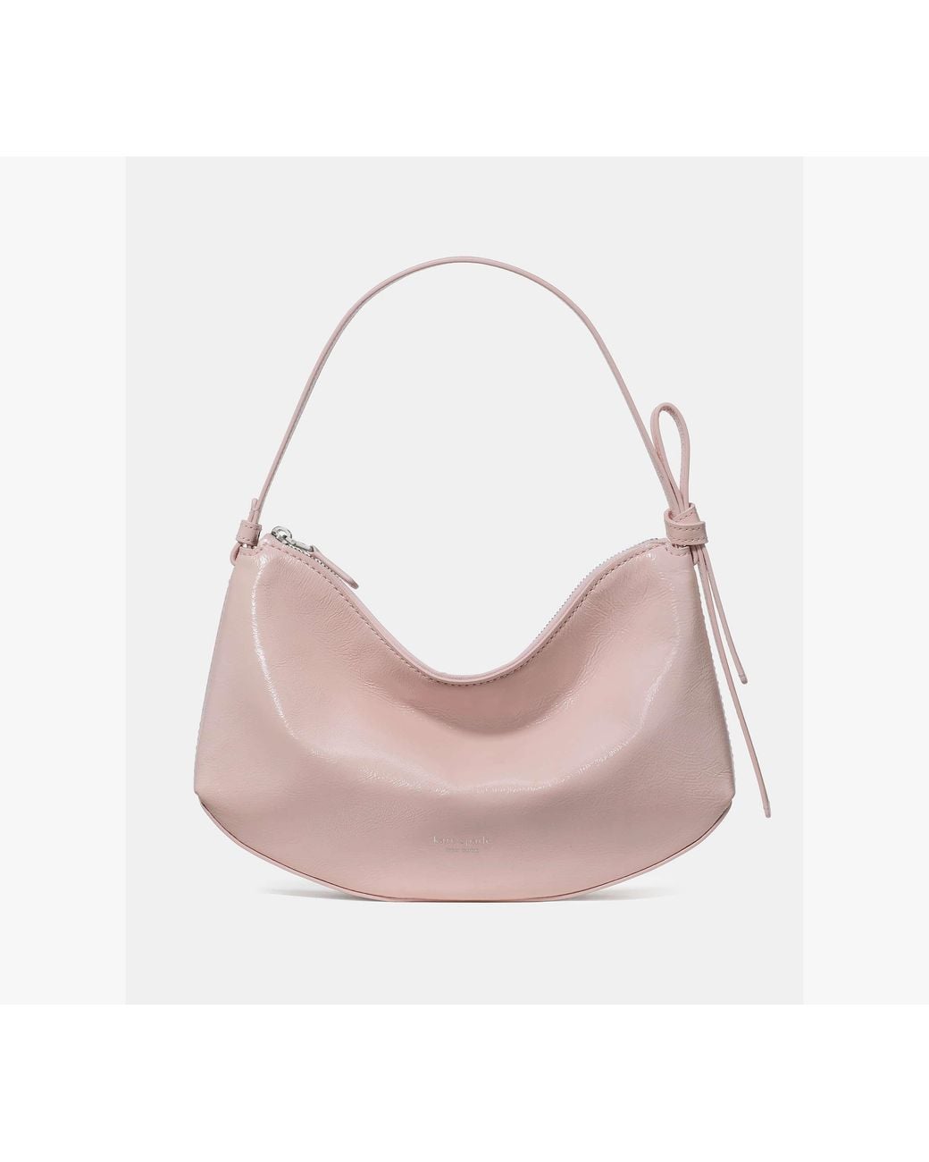Kate Spade Pink Loop Crinkle Patent Shoulder Bag