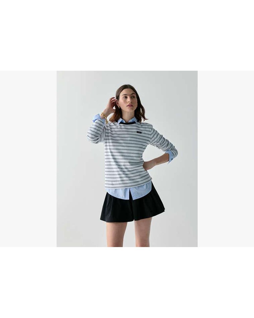 Kate Spade White Sam Icon Long Sleeve T-shirt