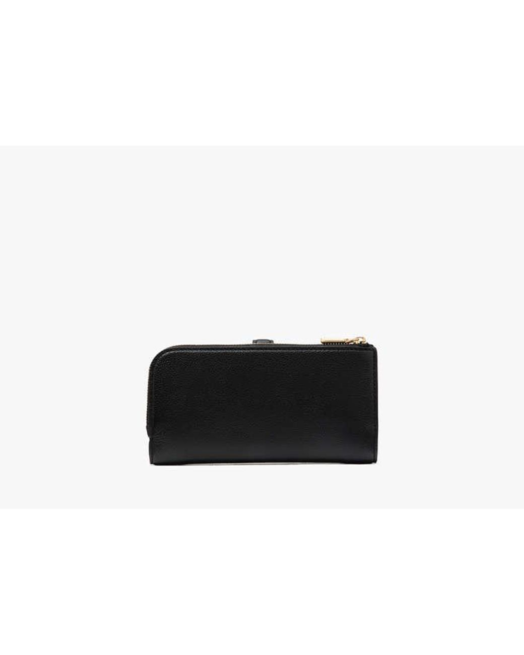 Kate Spade Black Kate Spade Deco Zip Slim Wallet