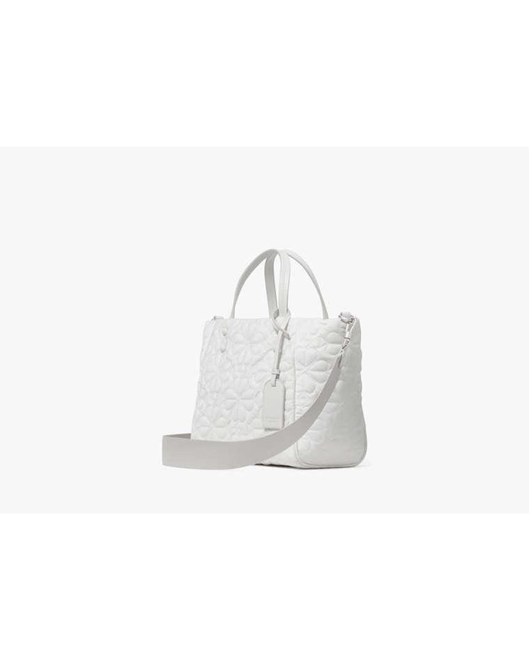 Kate Spade White Kate Spade Tilly Quilted Small Tote Bag