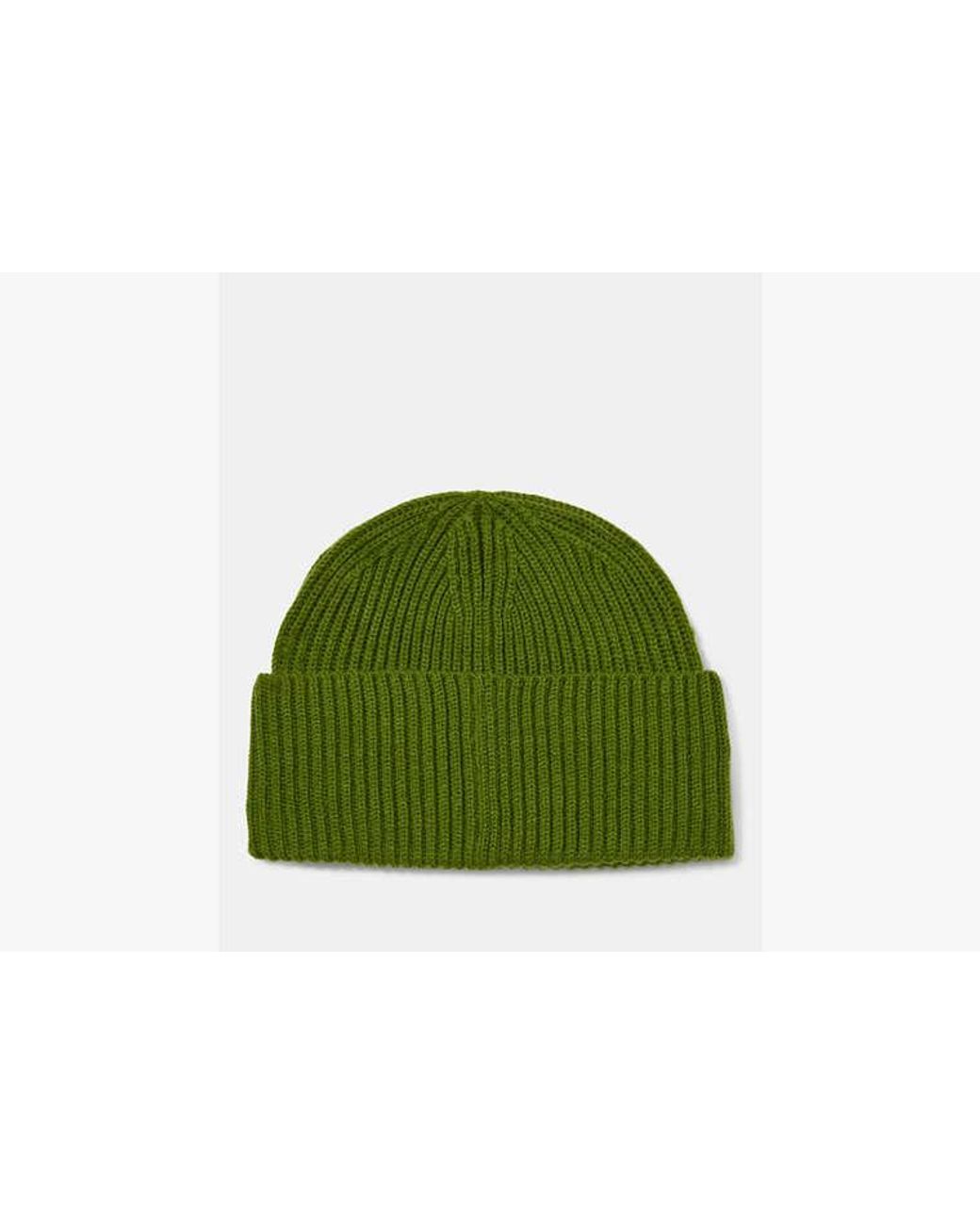 Kate Spade Green Kate Spade Stripe Cuff Beanie