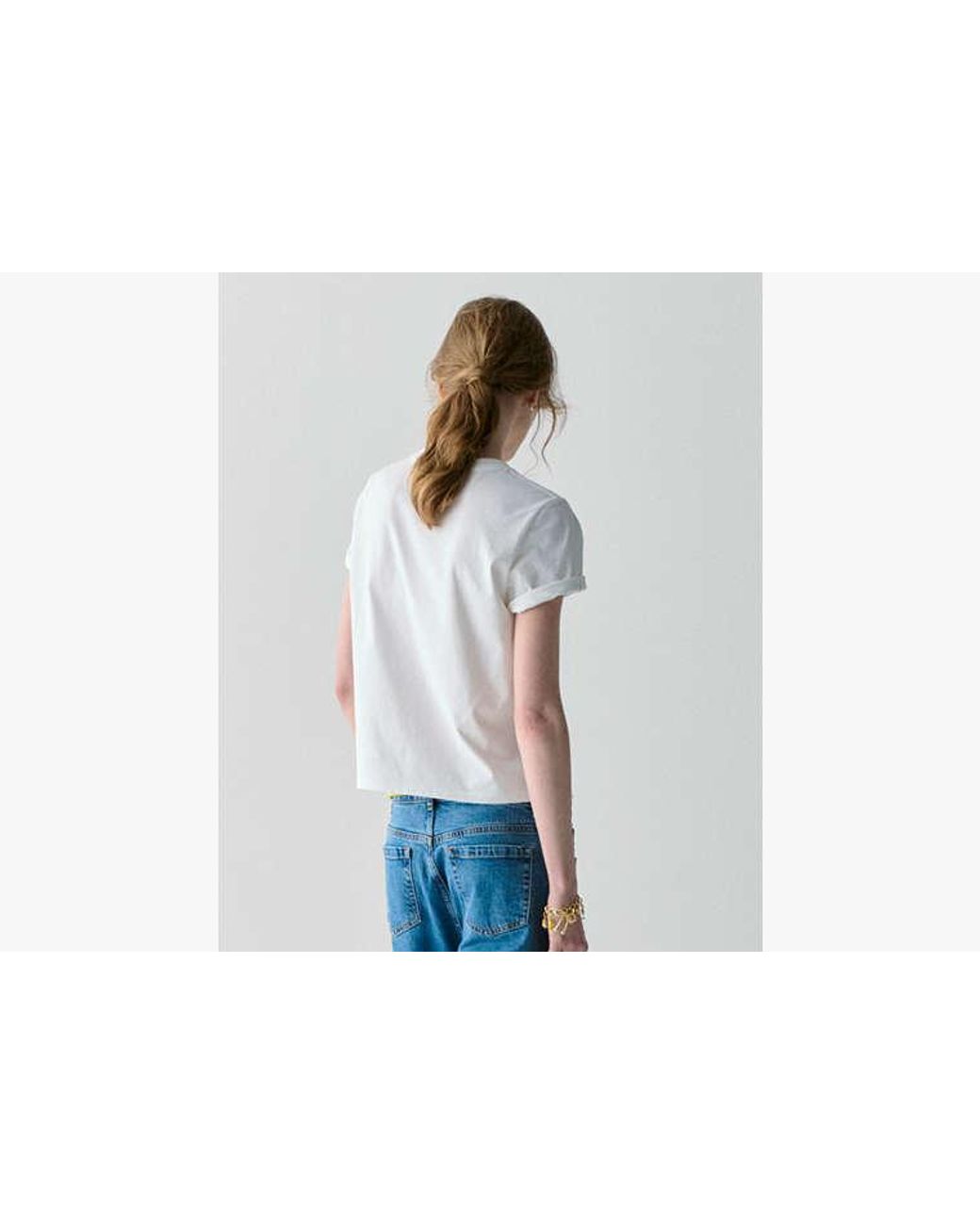 Kate Spade White Sam Icon Logo T-shirt