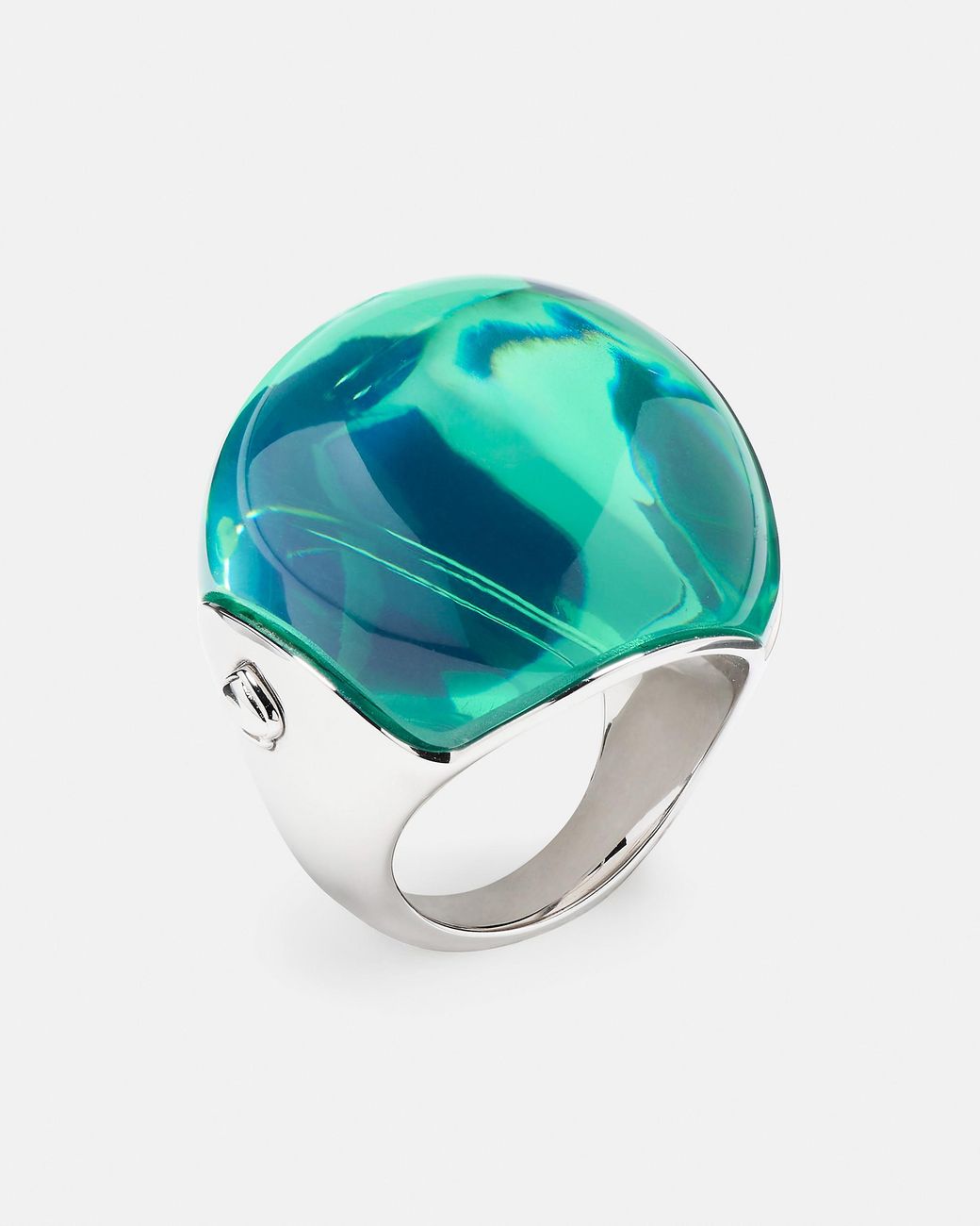 Kate Spade Blue Glow Up Statement Ring
