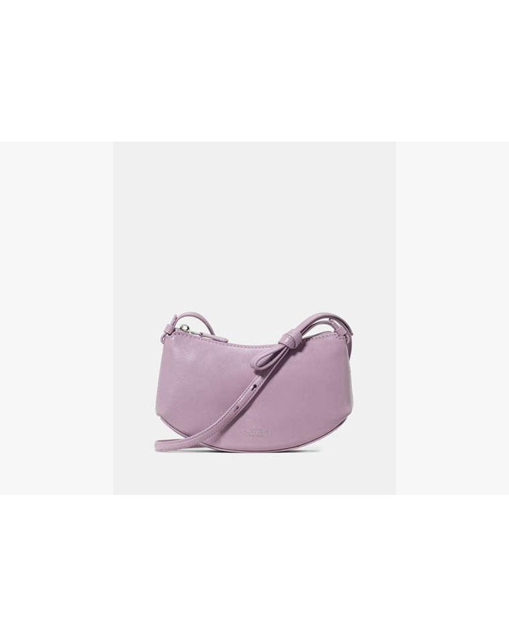 Kate Spade Purple Kate Spade Loop Glazed Crossbody Bag