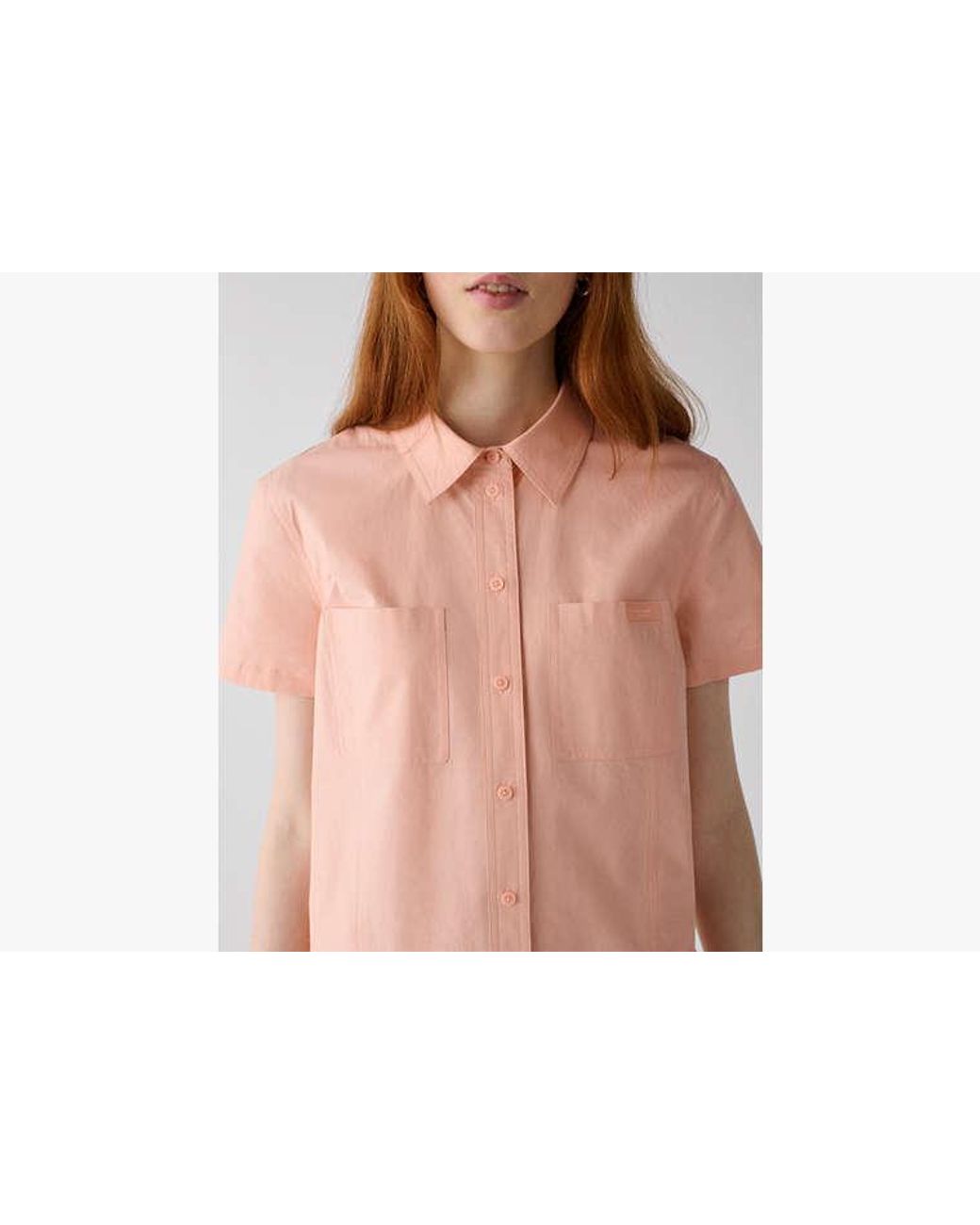 Kate Spade Pink Kate Spade Pleated Utility Shirtdress