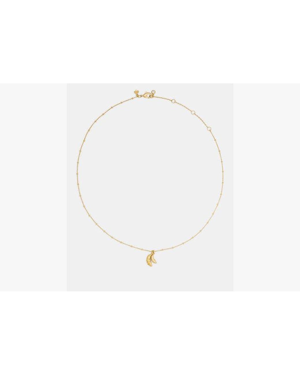 Kate Spade Metallic Summer Daze Banana Pendant