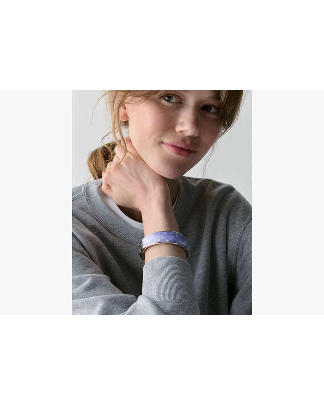 Kate Spade White Bold Bangle