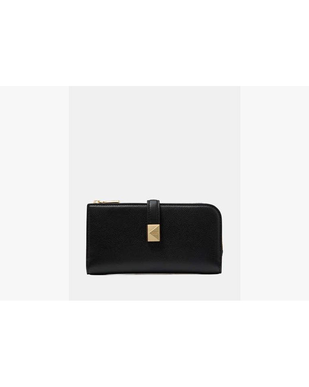 Kate Spade Black Kate Spade Deco Zip Slim Wallet
