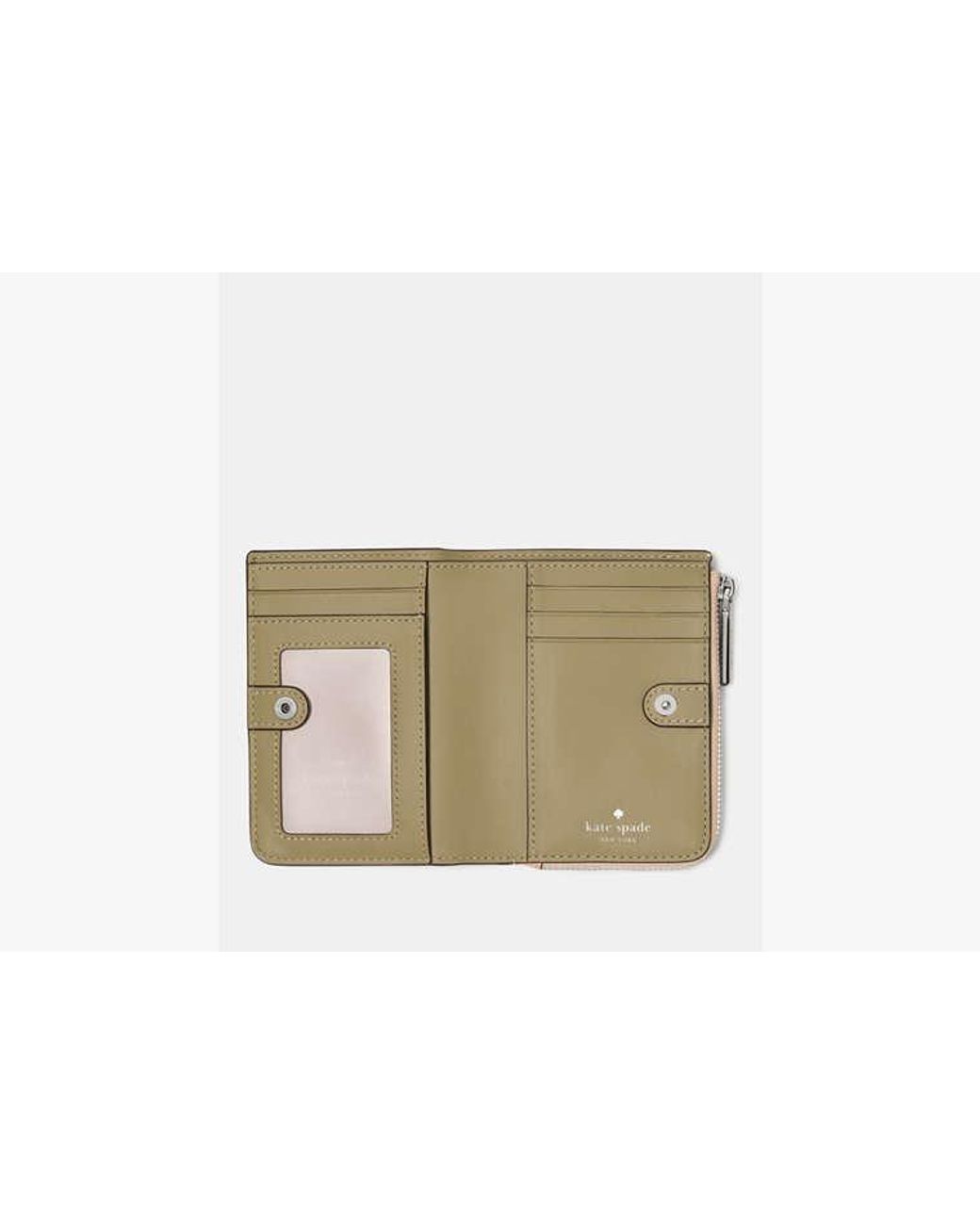 Kate Spade Natural Kate Spade Small L-Zip Wallet