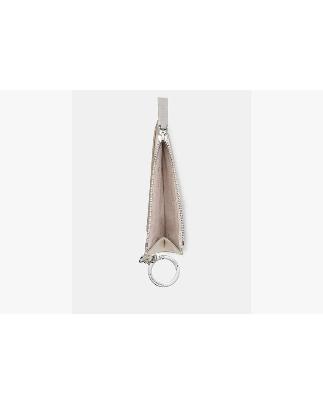 Kate Spade Natural Kate Spade Snake Key Ring Card Holder
