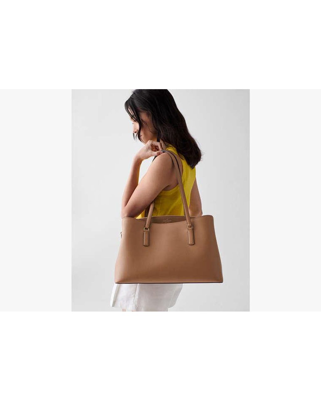 Kate Spade Brown Thompson Street Commuter Tote Bag
