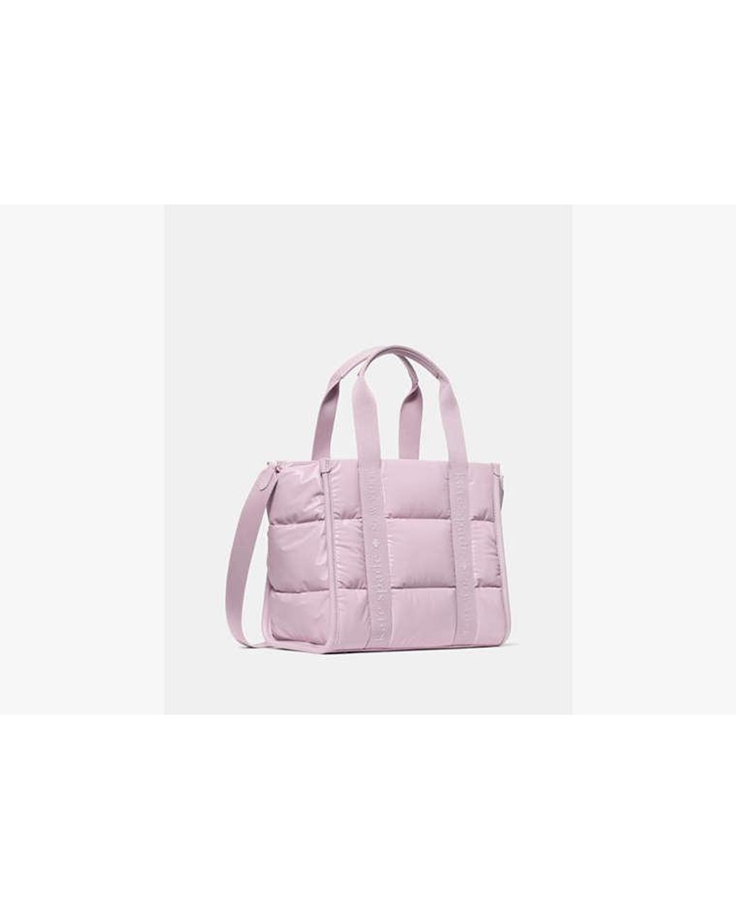 Kate Spade Purple Kate Spade Kip Puffy Small Tote