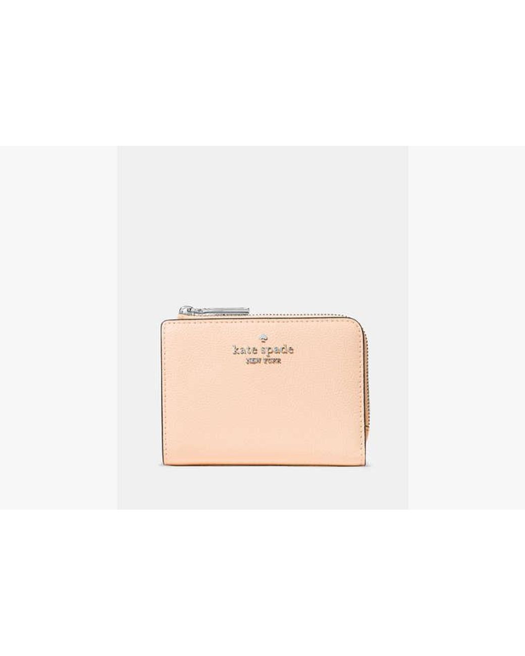 Kate Spade Natural Kate Spade Small L-Zip Wallet