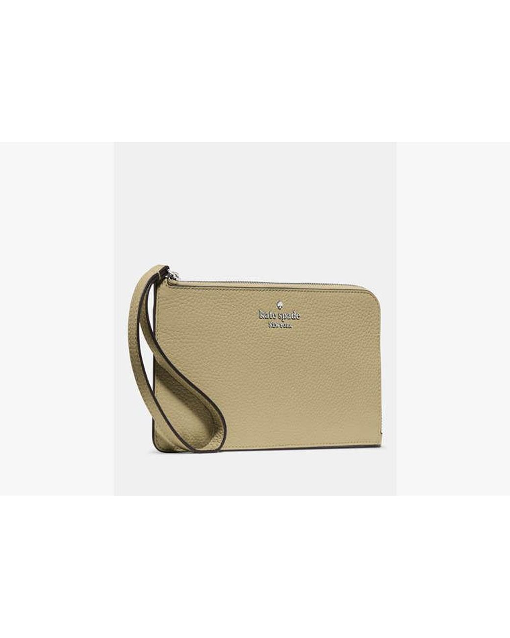 Kate Spade Natural Lucy Wristlet