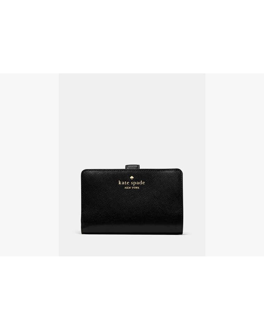 Kate Spade Black Kate Spade Medium Bifold Wallet