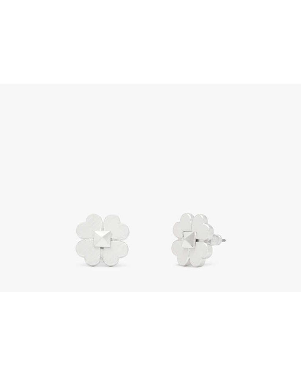Kate Spade White Kate Spade Spades & Studs Nieten Für Frauen