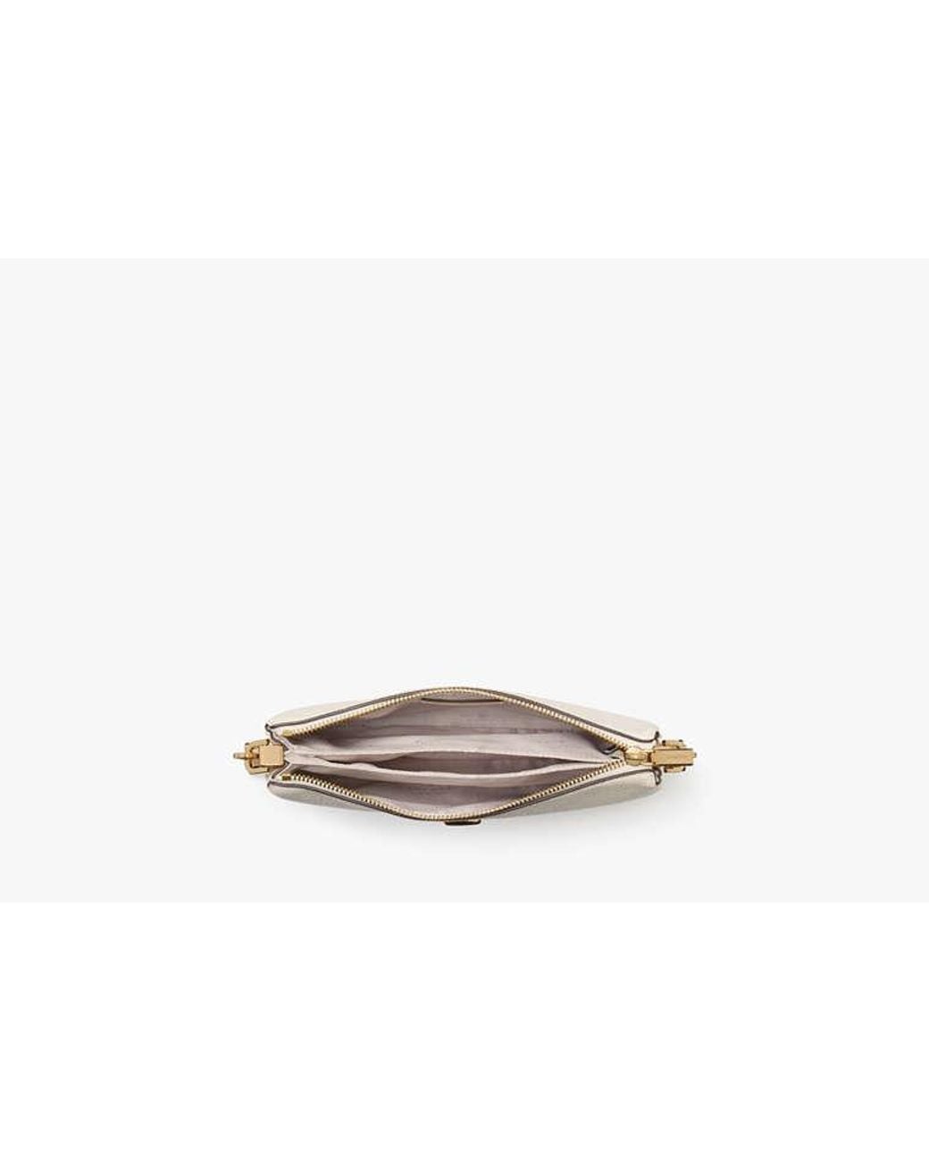 Kate Spade Natural Kate Spade Kayla Triple Crossbody Bag