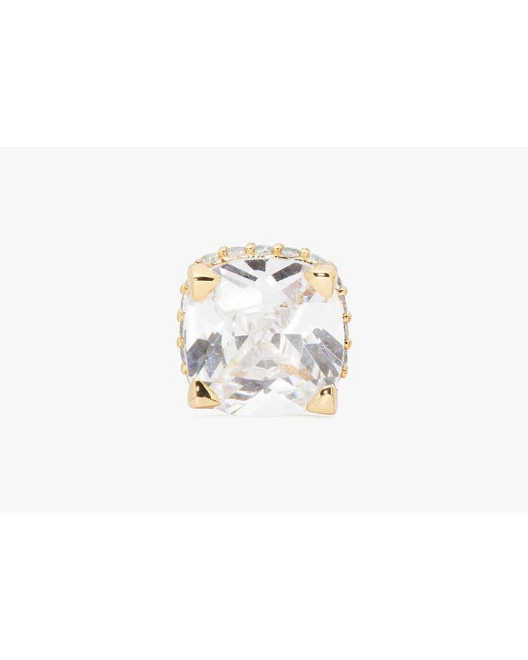 Kate Spade Metallic Little Luxuries 8mm Square Studs