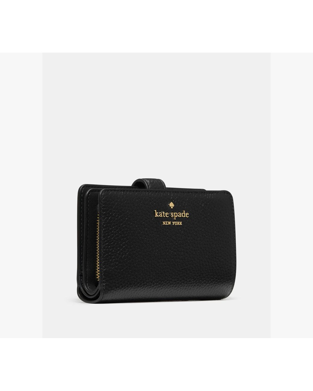 Kate Spade Outlet Black Medium Bifold Wallet
